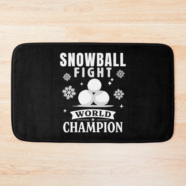 Item preview, Snowball Fight World Champion designed and sold by PaulSDesign.
