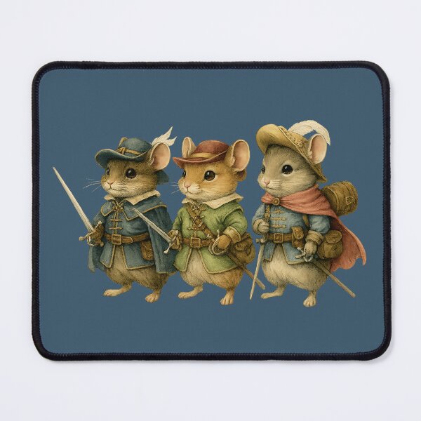 Item preview, The Three Musketeers | Vintage Fantasy Illustration | Classic Children's Story Illustration designed and sold by DakotaPoppin.