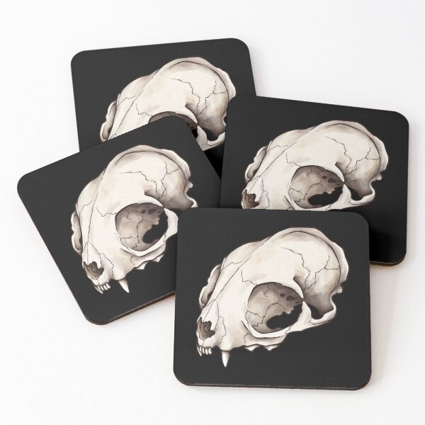 Item preview, Vulture Culture Cat Skull Oddities Therian Furry Goblincore designed and sold by Veymoth.