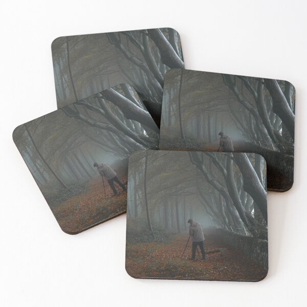 Item preview, A landscape photographer taking pictures at Upper Moor designed and sold by RobThorley.