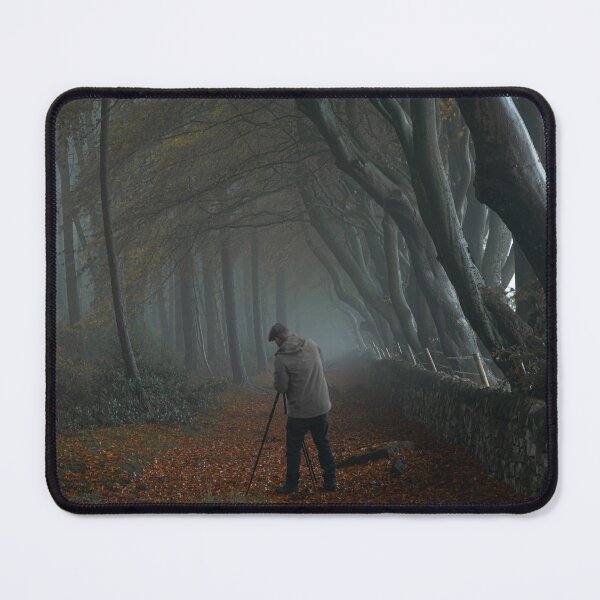 Item preview, A landscape photographer taking pictures at Upper Moor designed and sold by RobThorley.