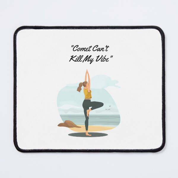 Item preview, "Comet Can't Kill My Vibe" cosmic drama Interstellar rock design designed and sold by TR_fairydesigns.