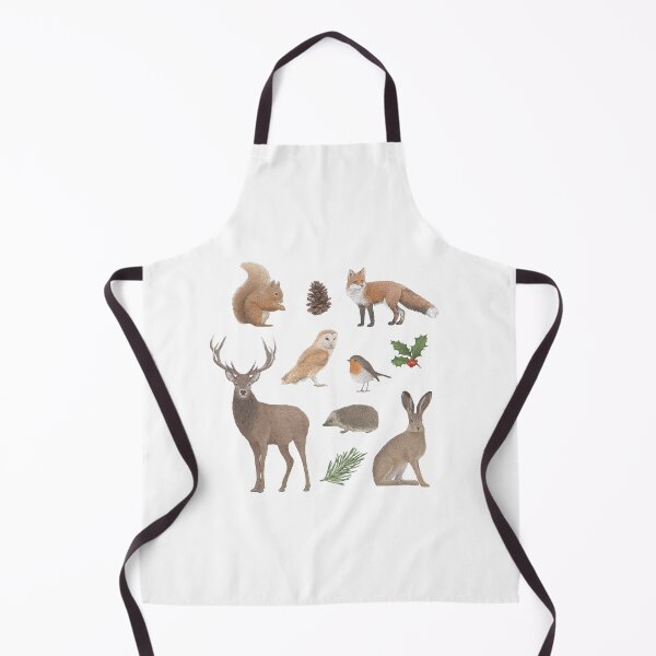 Item preview, Christmas Wildlife Winter Animal Illustration designed and sold by Lauren Fitton Illustration.