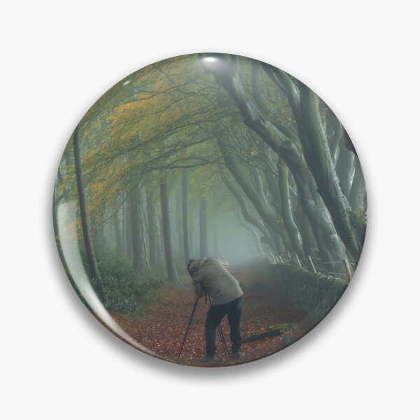 Item preview, A landscape photographer taking pictures at Upper Moor designed and sold by RobThorley.