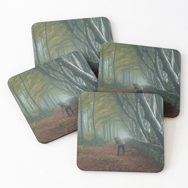 Item preview, A landscape photographer taking pictures at Upper Moor designed and sold by RobThorley.