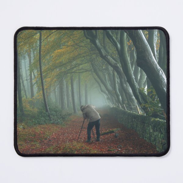Item preview, A landscape photographer taking pictures at Upper Moor designed and sold by RobThorley.