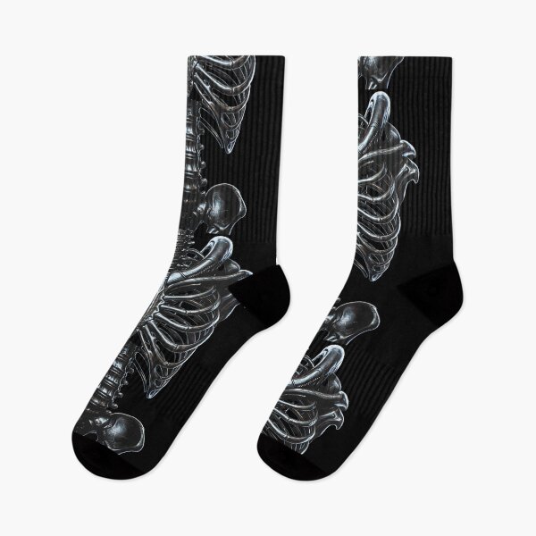 Item preview, ALIEN Rib Cage | Jumbo Print Novelty Halloween Costume Unisex T-Shirt-Adult designed and sold by Atelier Vice.