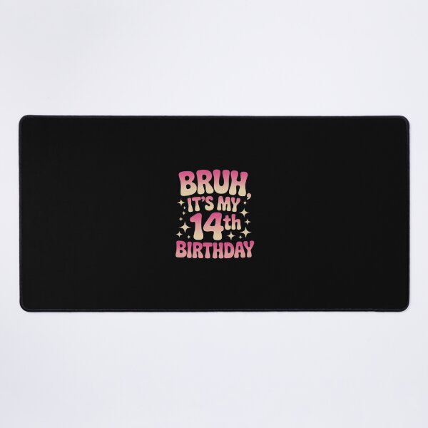 Item preview, Bruh It's My 14th Birthday 14 Year Old 14yr Cute Groovy designed and sold by Belkisallen.