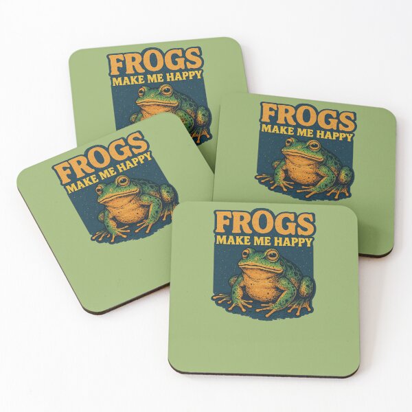 Item preview, Frogs Make Me Happy designed and sold by FrictionMaxxing.