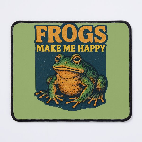 Item preview, Frogs Make Me Happy designed and sold by FrictionMaxxing.