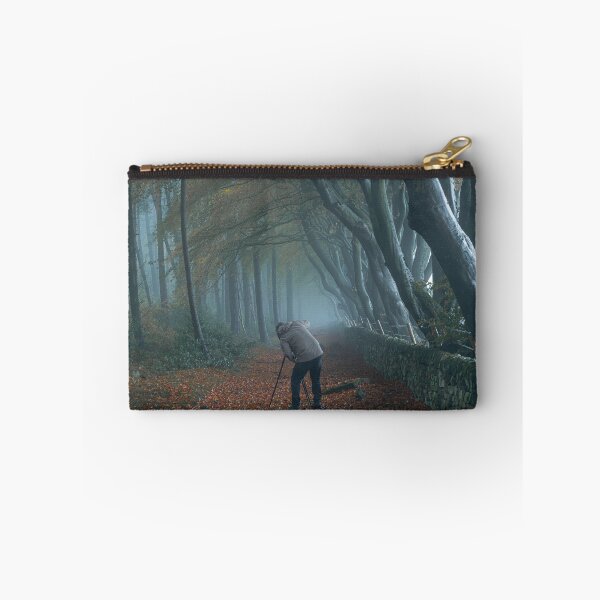 Item preview, A landscape photographer taking pictures at Upper Moor designed and sold by RobThorley.