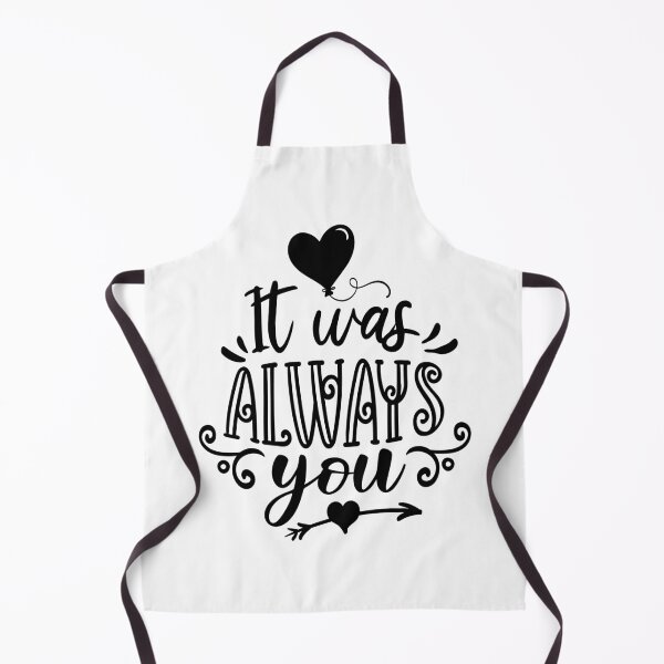 Item preview, It Was Always You – Romantic Hand Lettered Love Quote Design designed and sold by DigitalGemArt.