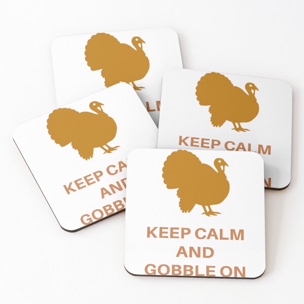 Item preview, Keep calm and gobble on designed and sold by endomentalArtistry.