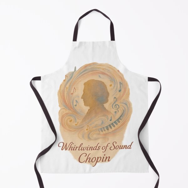 Item preview, Whirlwinds of Sound Chopin Romantic Music Art designed and sold by Tender Flower Clothing.