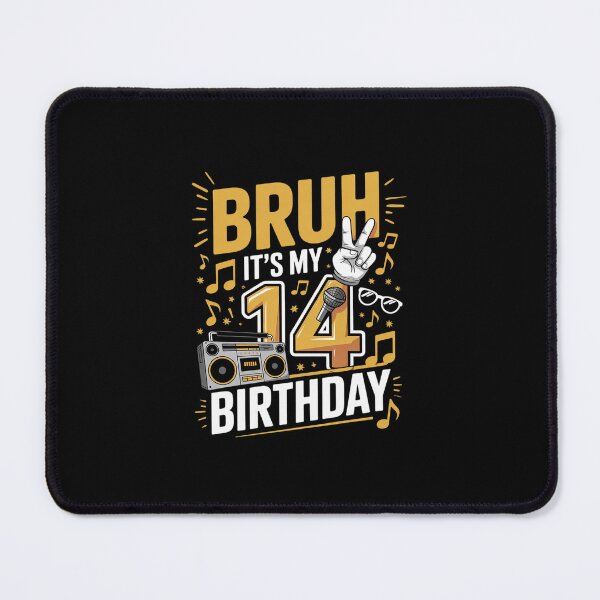 Item preview, Bruh Its My 14th Birthday 14 Year Old Bday Theme Hip Hop designed and sold by Belkisallen.