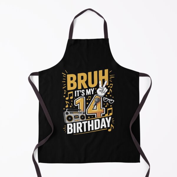 Item preview, Bruh Its My 14th Birthday 14 Year Old Bday Theme Hip Hop designed and sold by Belkisallen.