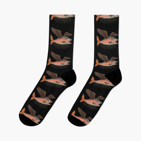 Item preview, Laughing Salmon Chimera designed and sold by Zoologybestiary.