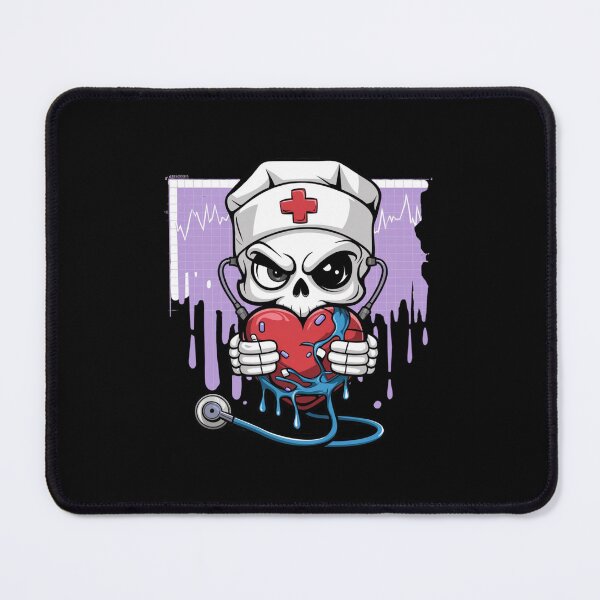 Item preview, Doctor Skull with Pill Heart designed and sold by WeranovDesign.