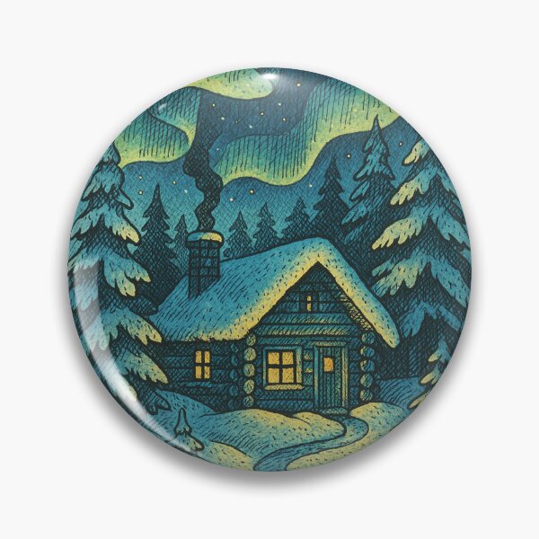 Item preview, Winter Cabin designed and sold by FrictionMaxxing.