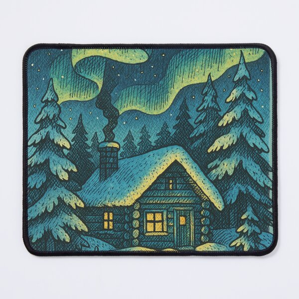 Item preview, Winter Cabin designed and sold by FrictionMaxxing.