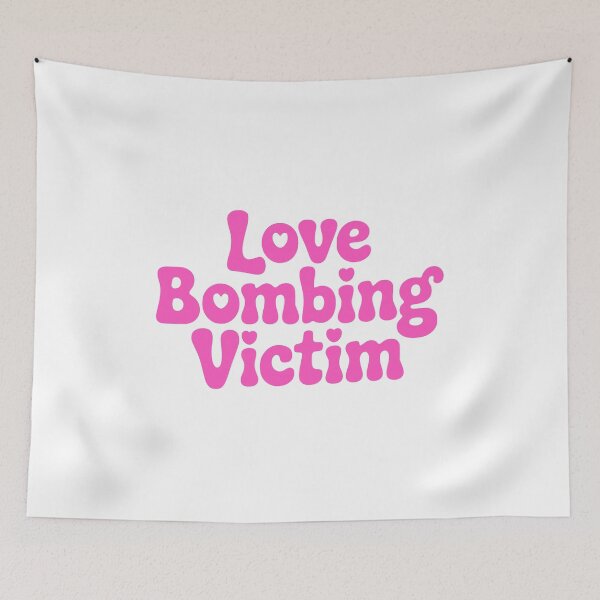 Item preview, Love Bombing Victim! Pink Girlie designed and sold by PMCreative.