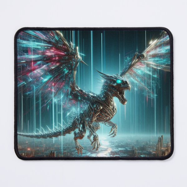 Item preview, Dragon of the Neon Realm designed and sold by DreamArt Creations.