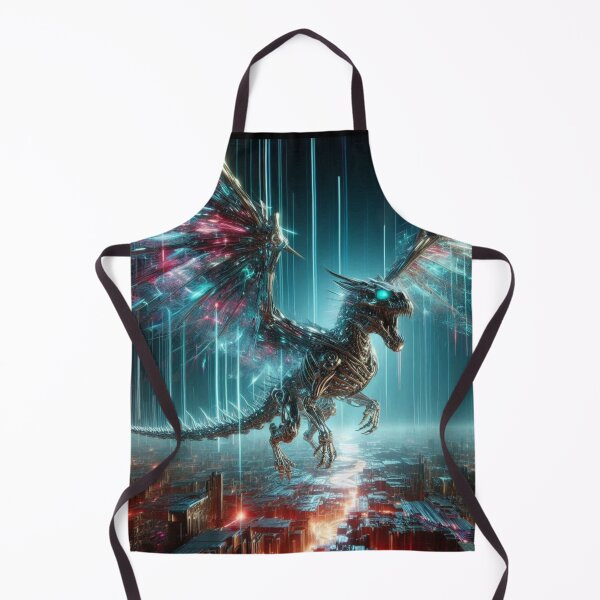 Item preview, Dragon of the Neon Realm designed and sold by DreamArt Creations.