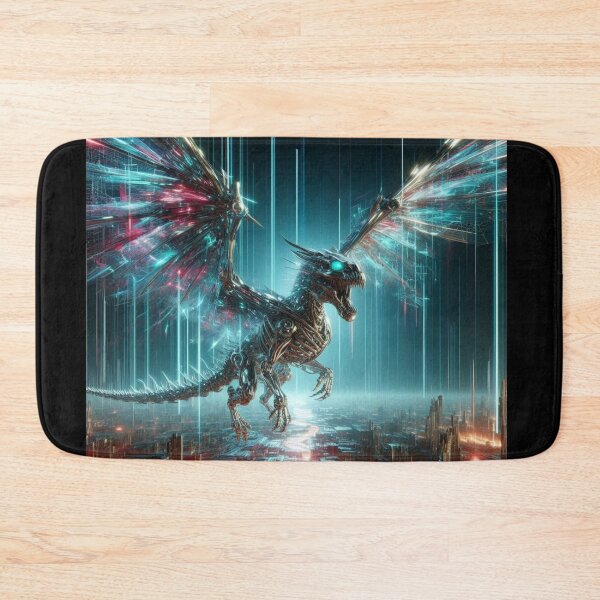 Item preview, Dragon of the Neon Realm designed and sold by DreamArt Creations.