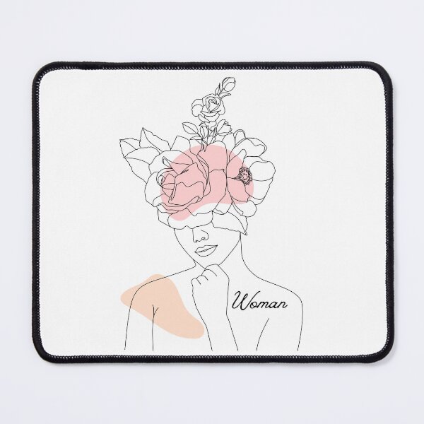 Item preview, Abstract Line Art Woman – Minimalist Female Silhouette Drawing designed and sold by choop-shop.