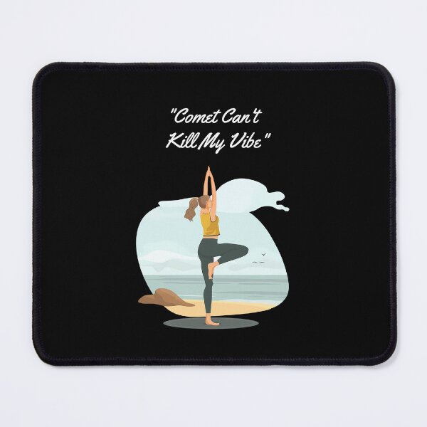 Item preview, "Comet Can't Kill My Vibe" cosmic drama Interstellar rock design designed and sold by TR_fairydesigns.