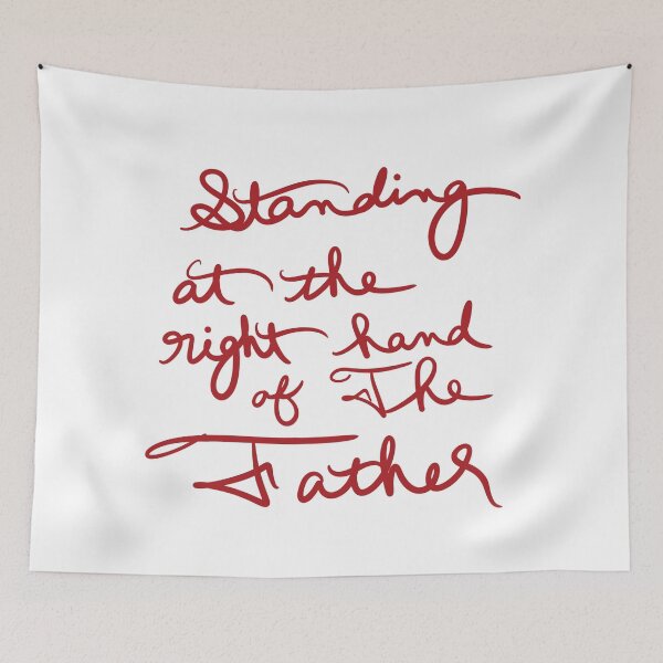 Item preview, Standing at the right hand of The Father designed and sold by abeink.