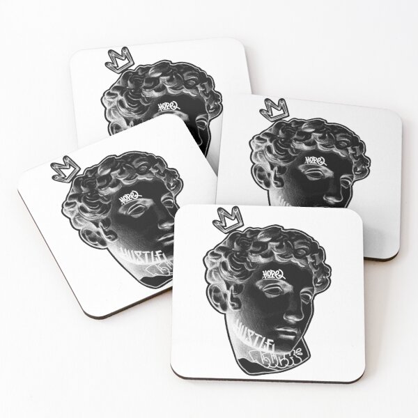 Item preview, Graffiti Greek statue in black  designed and sold by etchtattz.