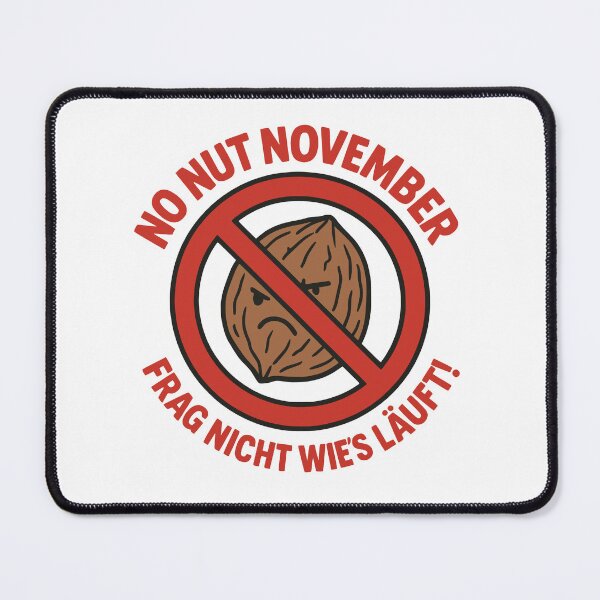 Item preview, no nut november humor designed and sold by Dave-Shirts.