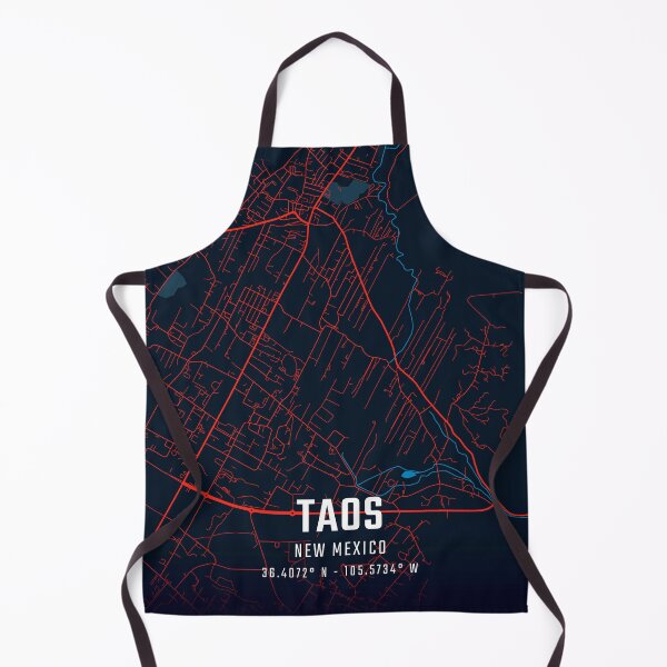 Artikelvorschau, Taos Rot & Blau Minimalistische Karte entworfen und verkauft von HomeLivingCo.