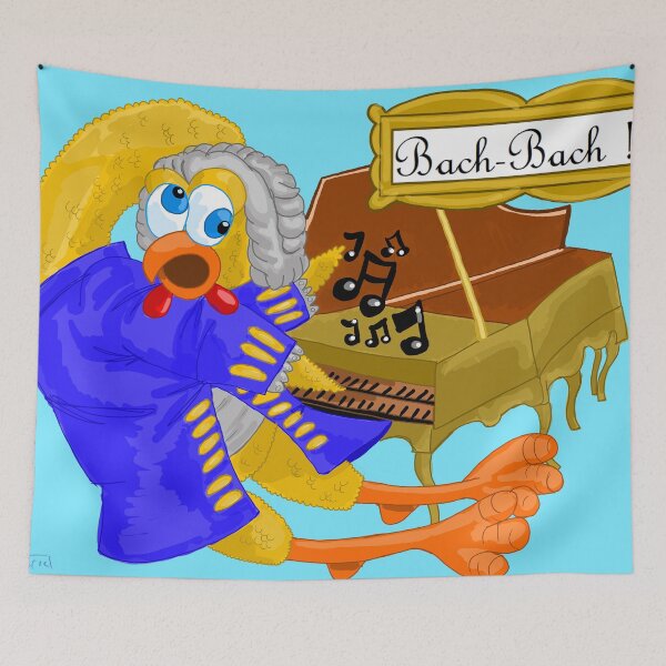 Aperçu de l'œuvre Bach-Bach ! créée et vendue par southeddie.