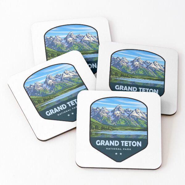 Item preview, Grand Teton National Park Shield designed and sold by Esskay Designs.