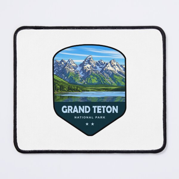Item preview, Grand Teton National Park Shield designed and sold by Esskay Designs.