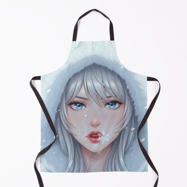Item preview, A snowy portrait of a gorgeous waifu designed and sold by GerwantSHOP.