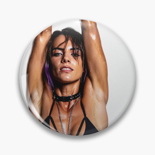 Item preview,  Beautiful sexy woman posing with her arms up showing her armpits sweating designed and sold by Vintage Designs +.