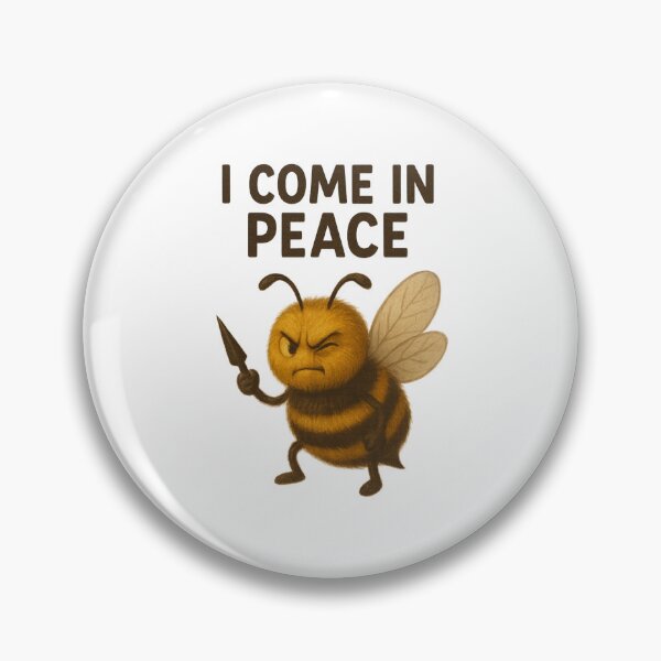 Item preview, I COME IN PEACE designed and sold by Fabrifrank.