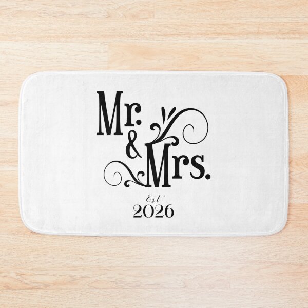 Item preview, Mr & Mrs Est 2026 designed and sold by CreativeEmpires.