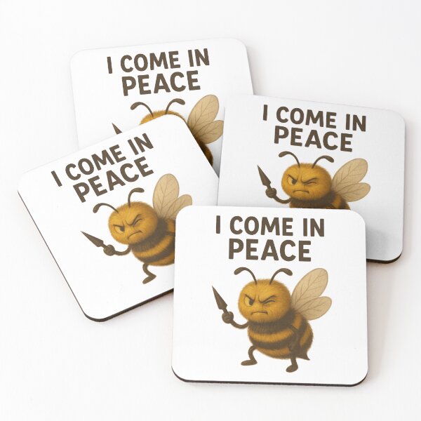 Item preview, I COME IN PEACE designed and sold by Fabrifrank.