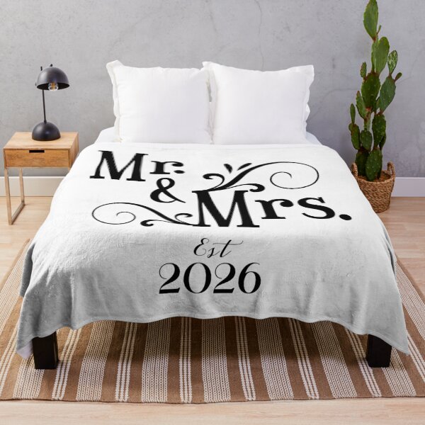 Item preview, Mr & Mrs Est 2026 designed and sold by CreativeEmpires.