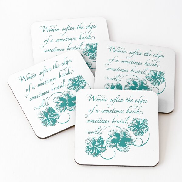 Item preview, Women brighten the world with empathy and compassion - Teal. designed and sold by dzdart.