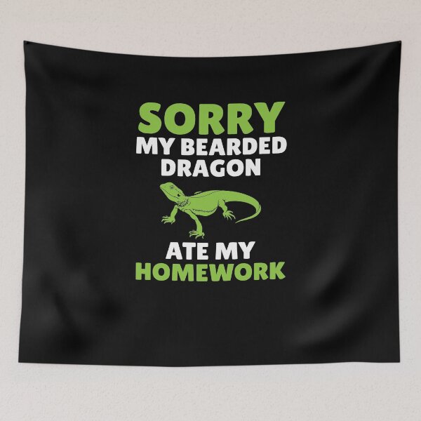 Item preview, Sorry My Bearded Dragon Ate My Homework V3 designed and sold by TeeTimeGuys.