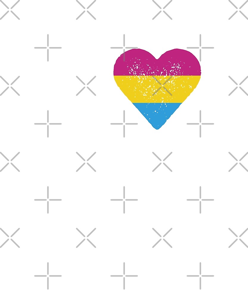 Pansexual Love Pansexuality Heart Flag Omnisexual By Queer Pride Shop Redbubble