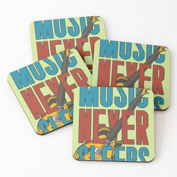 Item preview, Music-Never-Sleeps designed and sold by InesKreiger46.