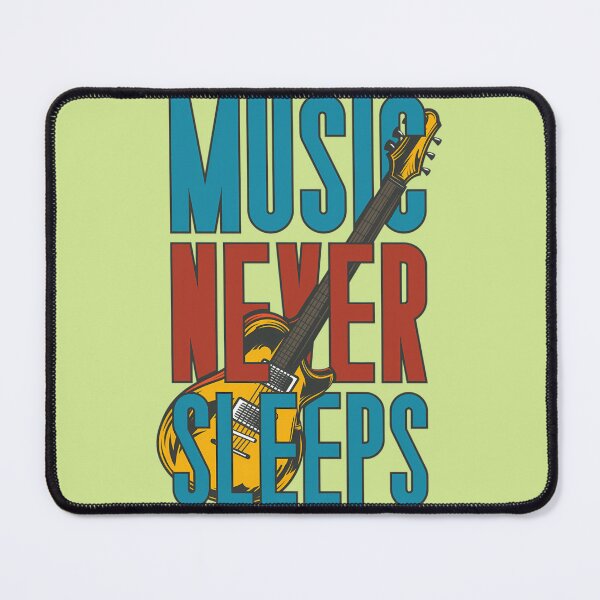 Item preview, Music-Never-Sleeps designed and sold by InesKreiger46.