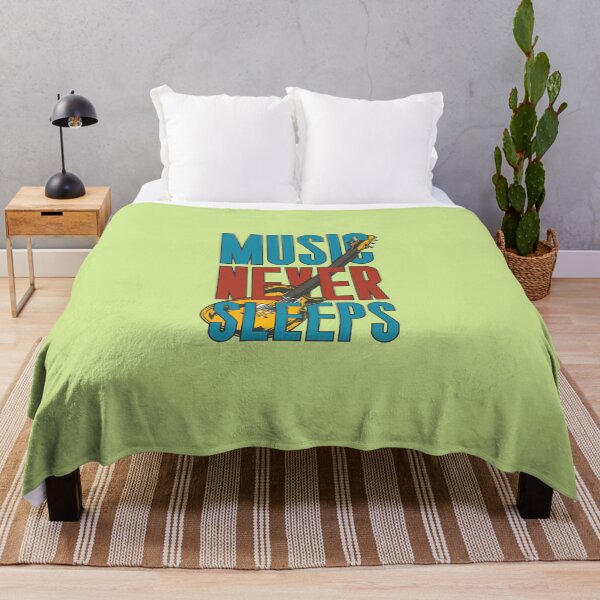 Item preview, Music-Never-Sleeps designed and sold by InesKreiger46.