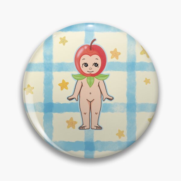 Item preview, Kewtie apple - gingham dream designed and sold by mininimbo.